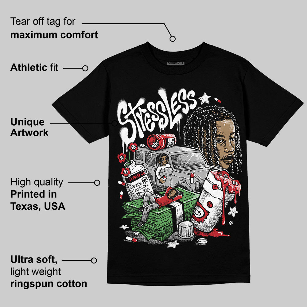 Bred Velvet 11s superstreetwear T-Shirt Stressless Graphic