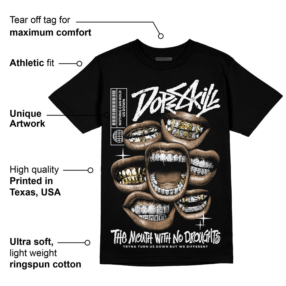 Dunk Panda White Black superstreetwear T-Shirt The Mouth With No Droughts Graphic