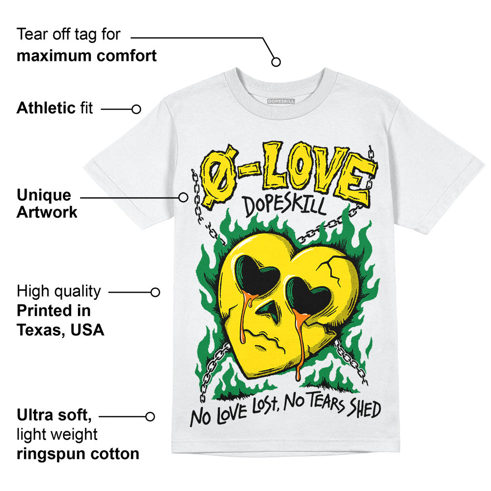 Dunk Reverse Brazil superstreetwear T-Shirt Crying Heart Graphic