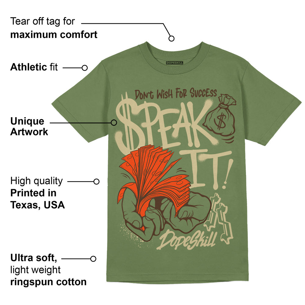 Olive Collection superstreetwear Olive T-shirt Speak It Graphic