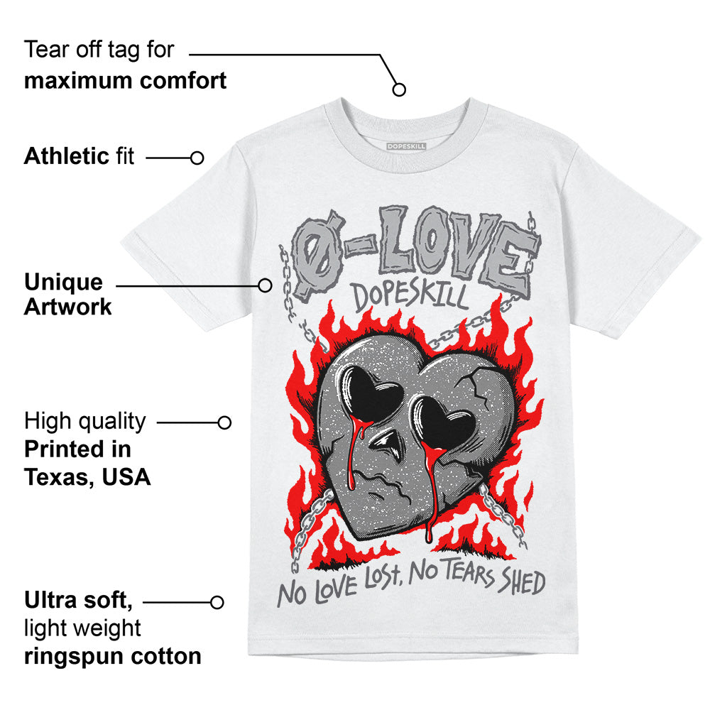 Wet Cement 4s superstreetwear T-Shirt Crying Heart Graphic