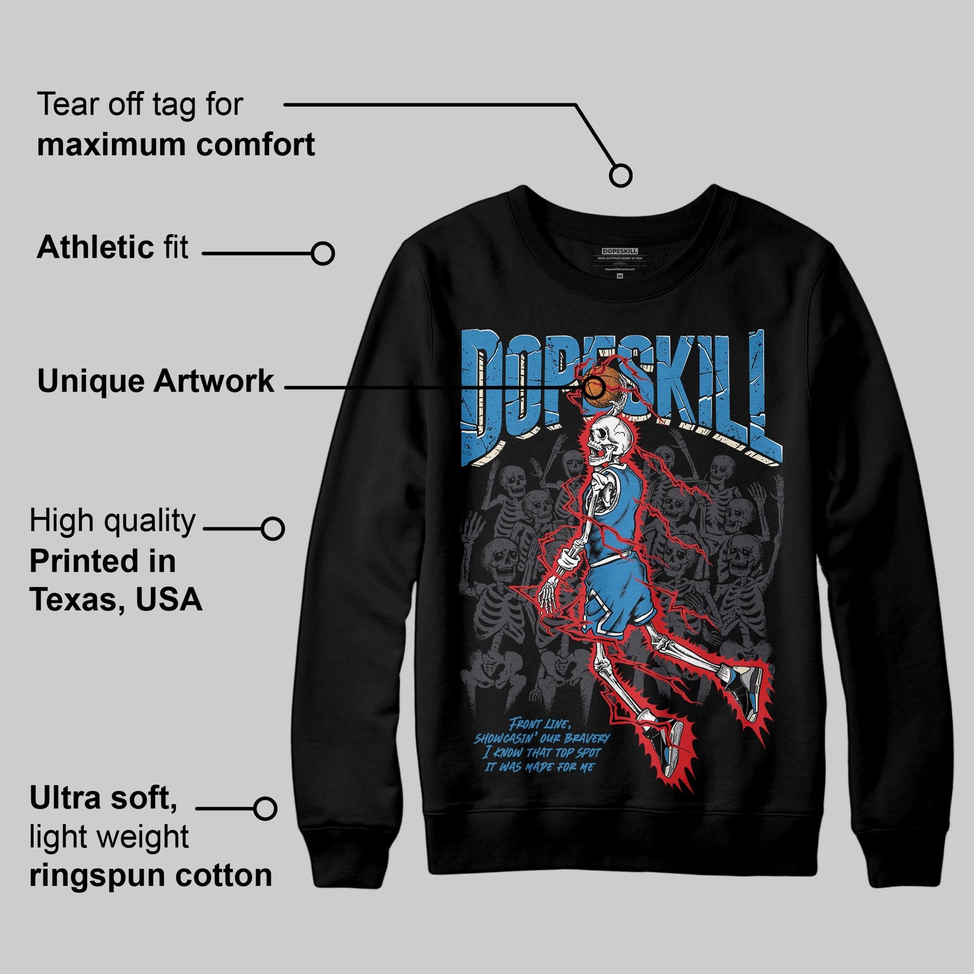 Rare Air 3s superstreetwear Sweatshirt Thunder Dunk Graphic
