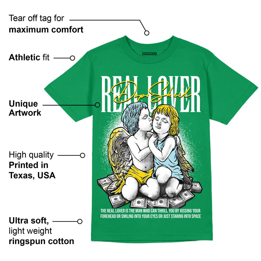 Lucky Green 5s superstreetwear Green T-shirt Real Lover Graphic