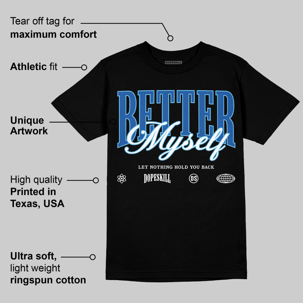 Blueberry 12s superstreetwear T-Shirt Better Myself Graphic