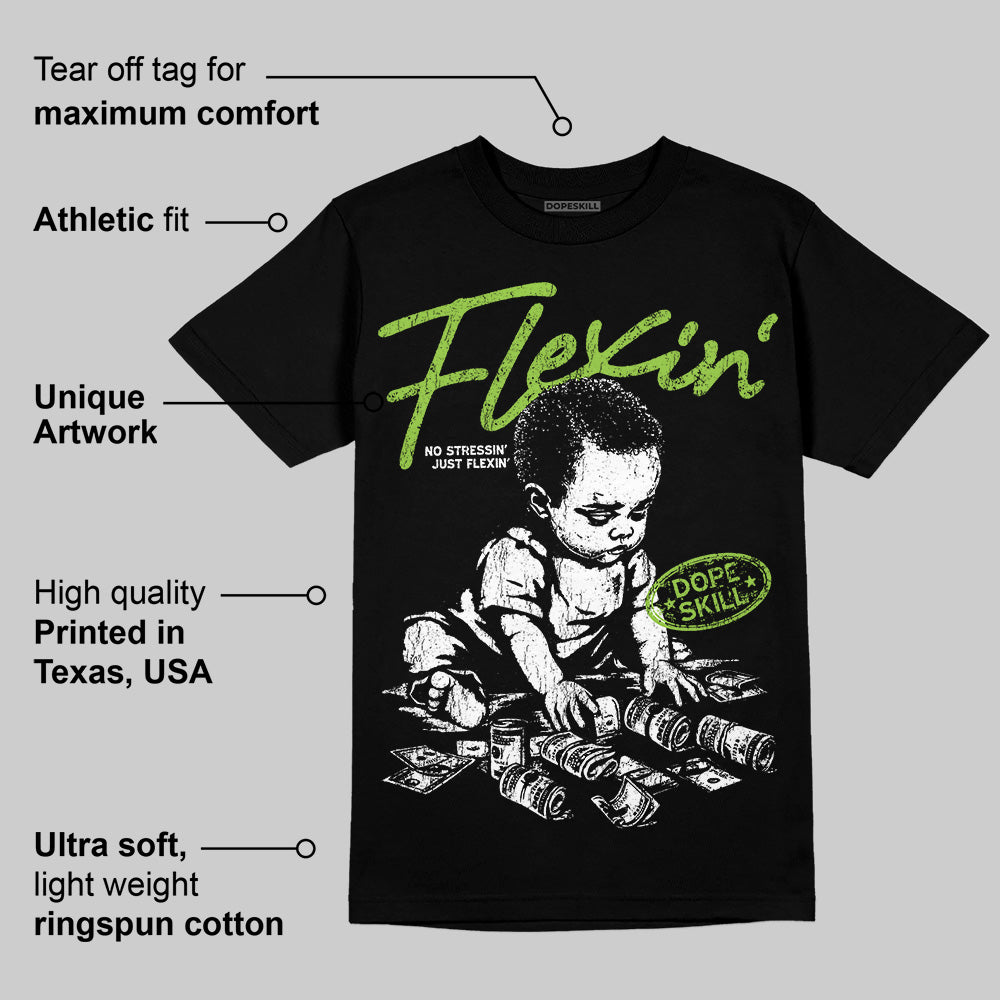 Neon Green Collection superstreetwear T-Shirt Flexin' Graphic