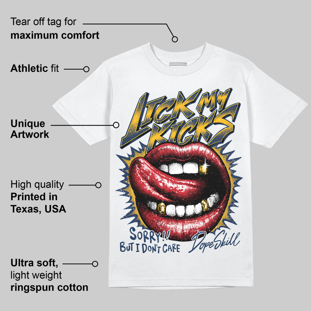 Retro Dunk From Above 4s superstreetwear T-Shirt Lick My Kicks Graphic
