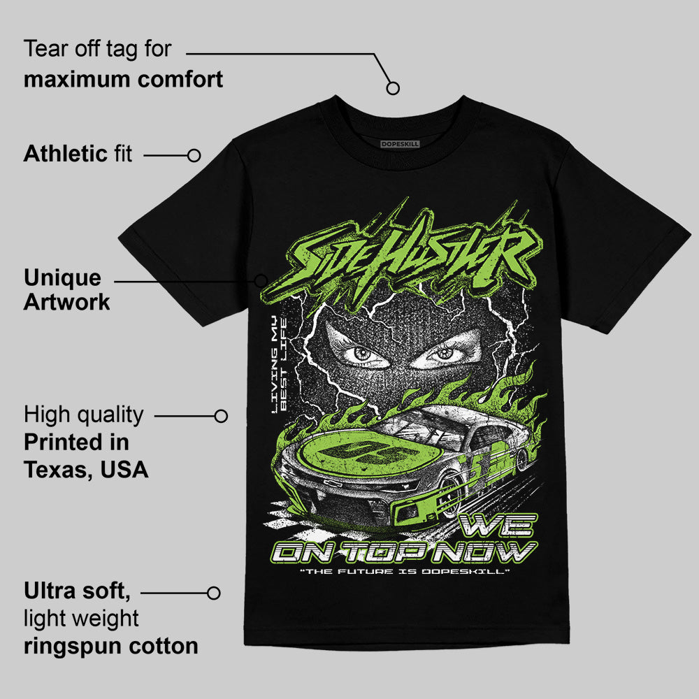 Neon Green Collection superstreetwear T-Shirt New Side Hustler Graphic