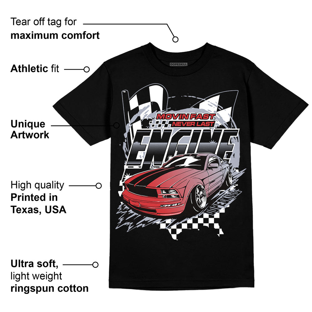 Bred Reimagined 4s superstreetwear T-Shirt ENGINE Tshirt Graphic