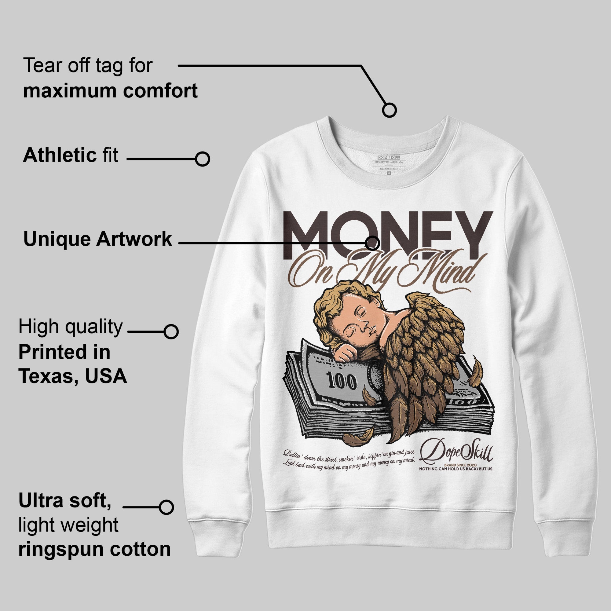 Earth 5s superstreetwear Sweatshirt MOMM Graphic