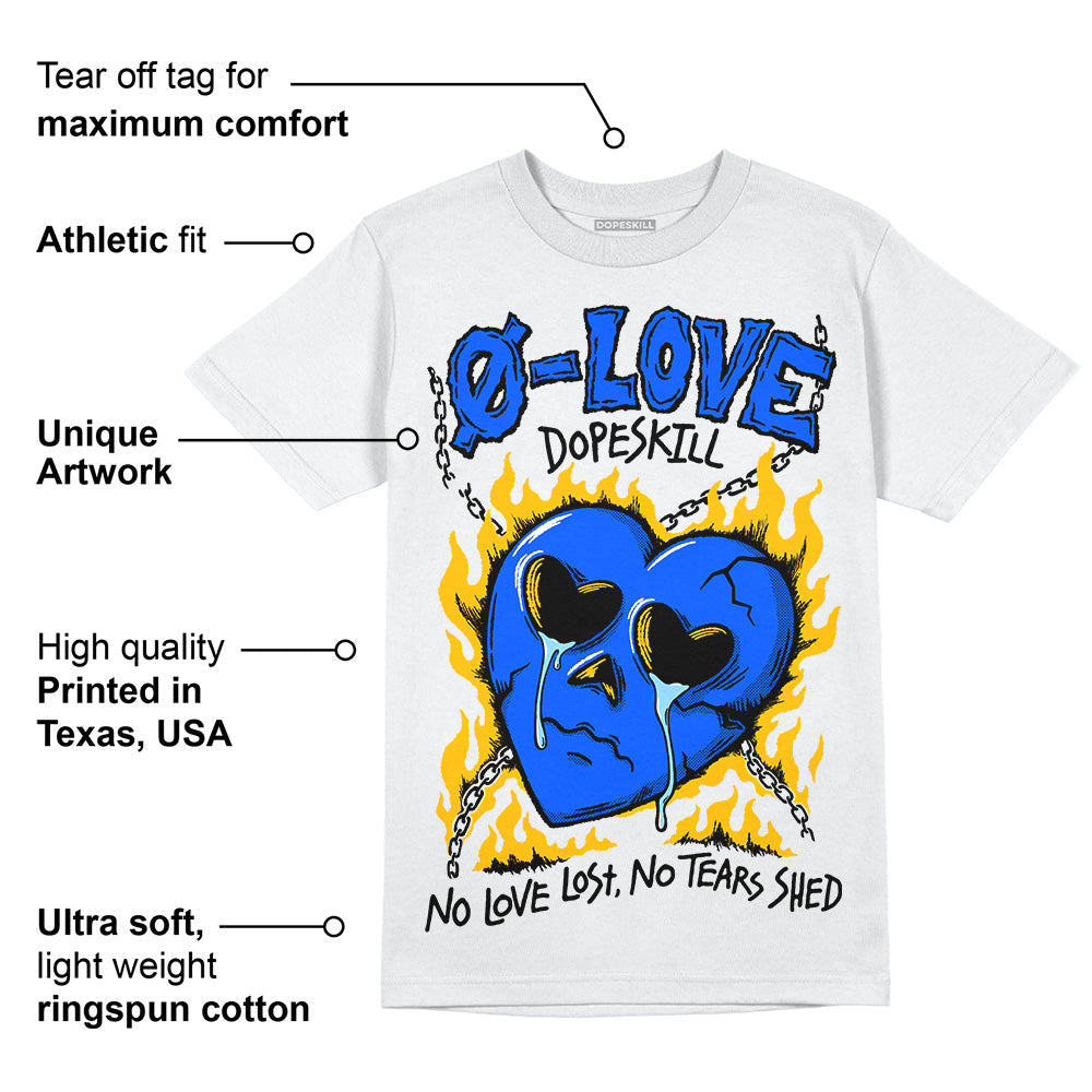 Royal Blue Collection superstreetwear T-Shirt Crying Heart Graphic
