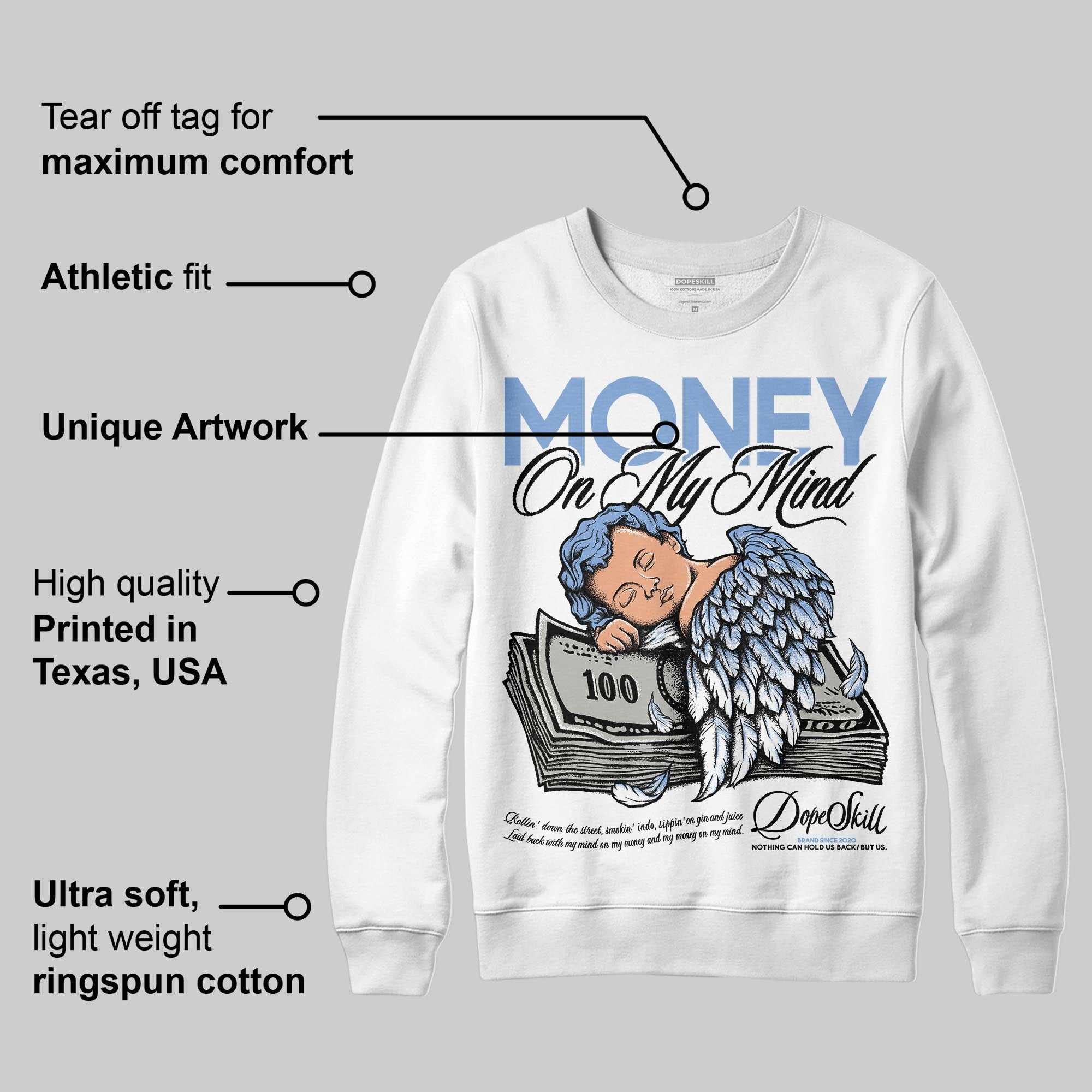 Forget Me Not 4s superstreetwear Sweatshirt MOMM Graphic