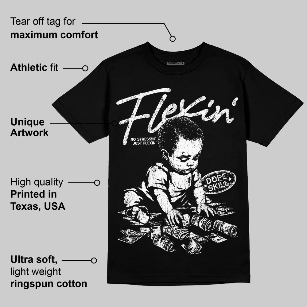 Dunk Panda White Black superstreetwear T-Shirt Flexin' Graphic