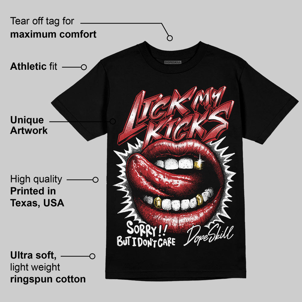 Flu Game 12s superstreetwear T-Shirt Lick My Kicks Graphic