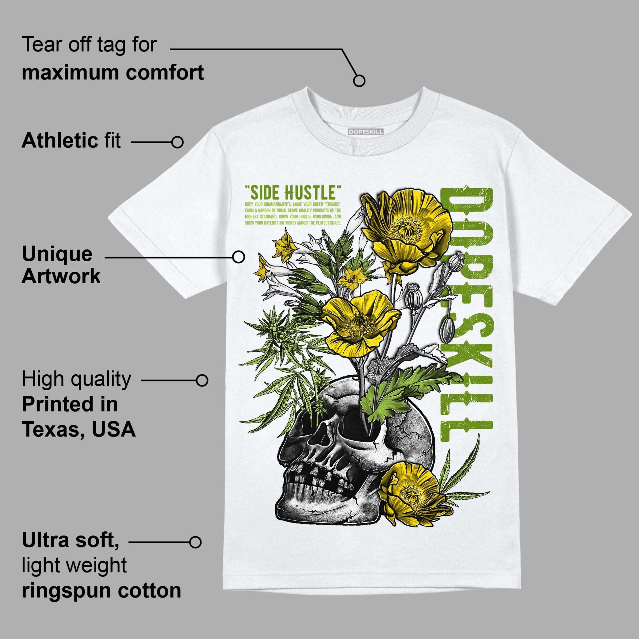 Dunk Low 'Chlorophyll' superstreetwear T-Shirt Side Hustle Graphic
