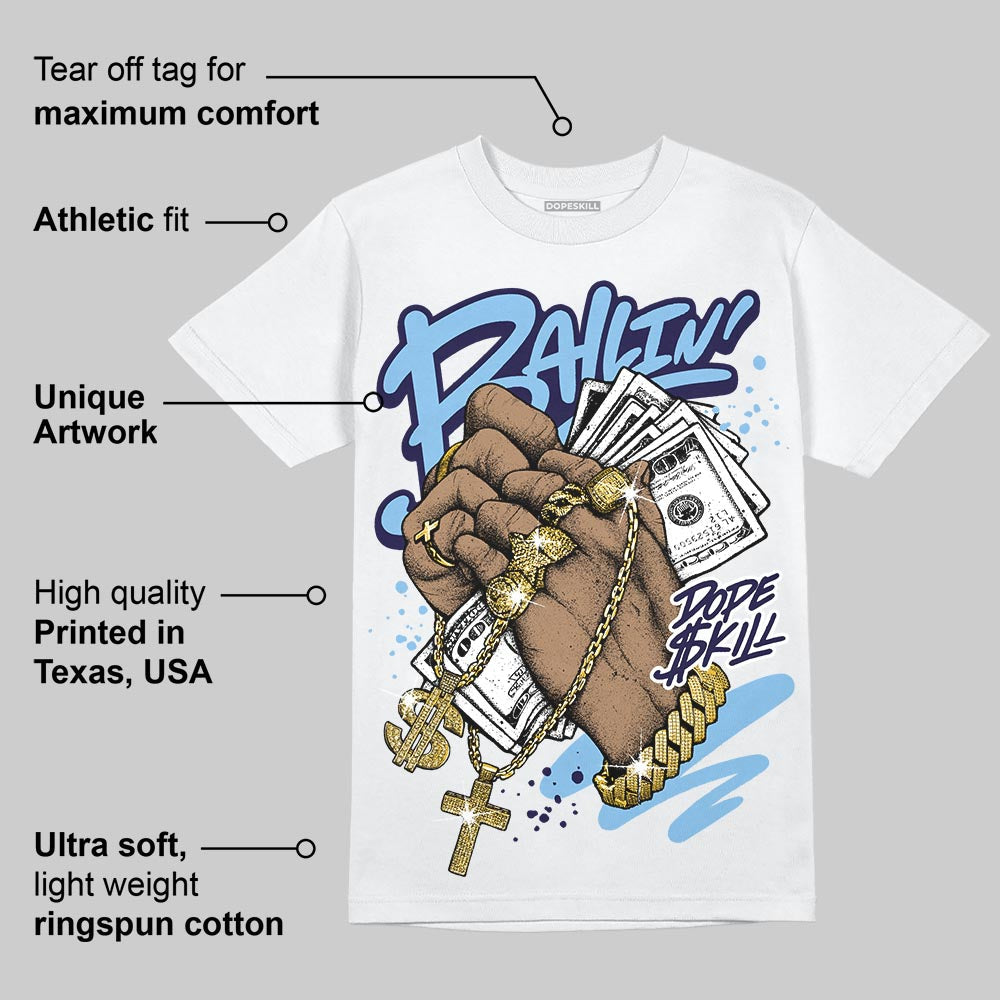 University Blue Collection superstreetwear T-Shirt Always Ballin' Graphic
