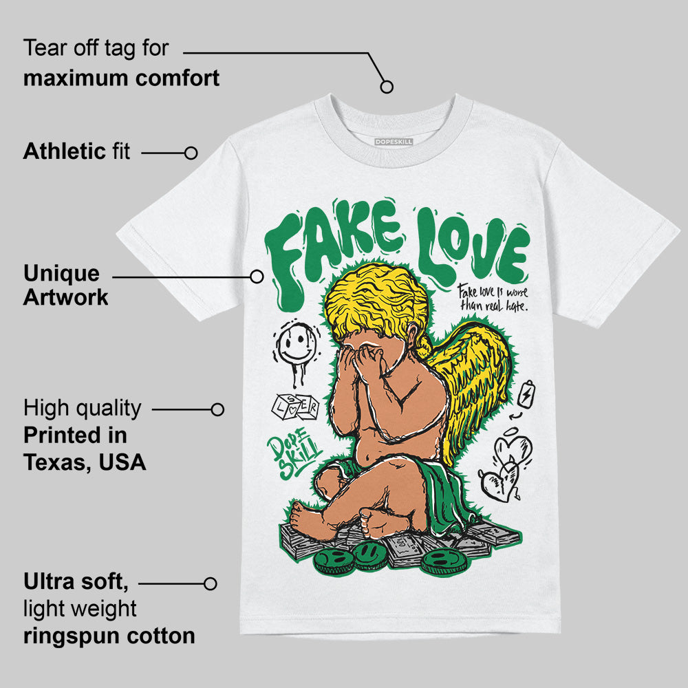 Lucky Green 5s superstreetwear T-Shirt False Love Graphic
