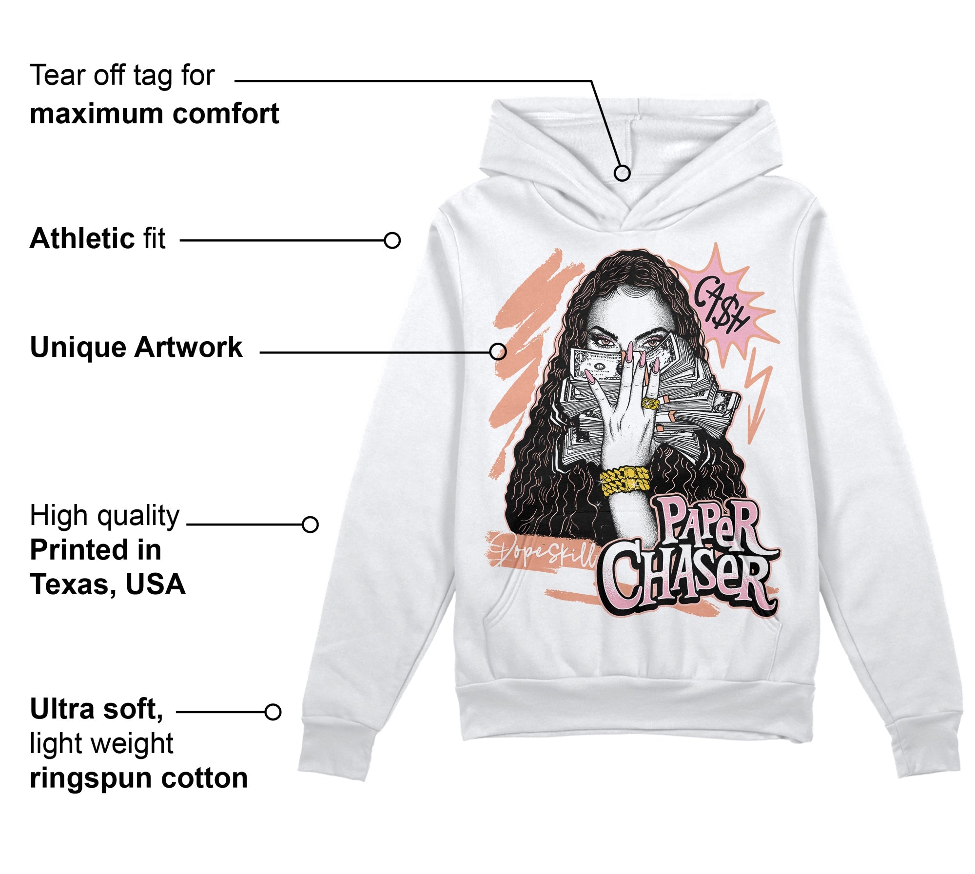 Legend Pink 11s superstreetwear Hoodie Sweatshirt NPC Graphic