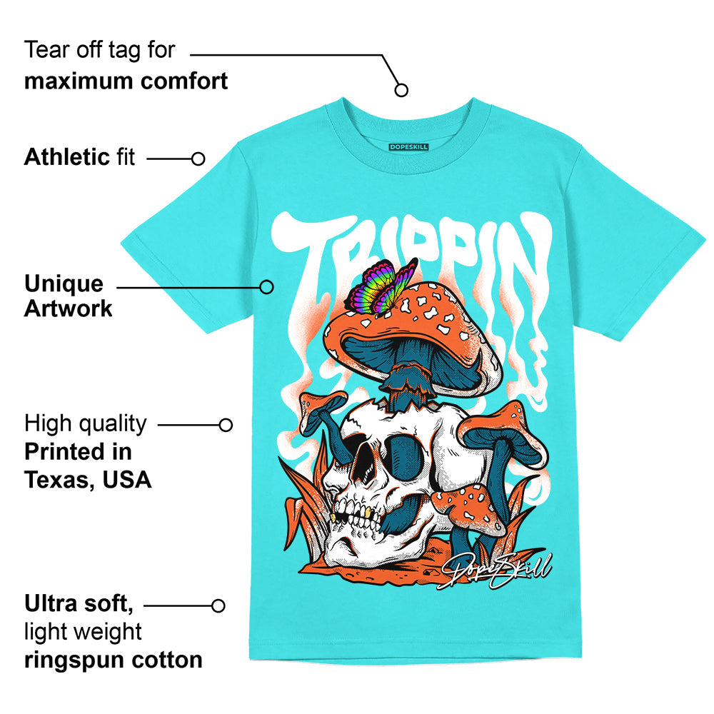 Dunk Dolphins superstreetwear Tahiti Blue T-shirt Trippin Graphic