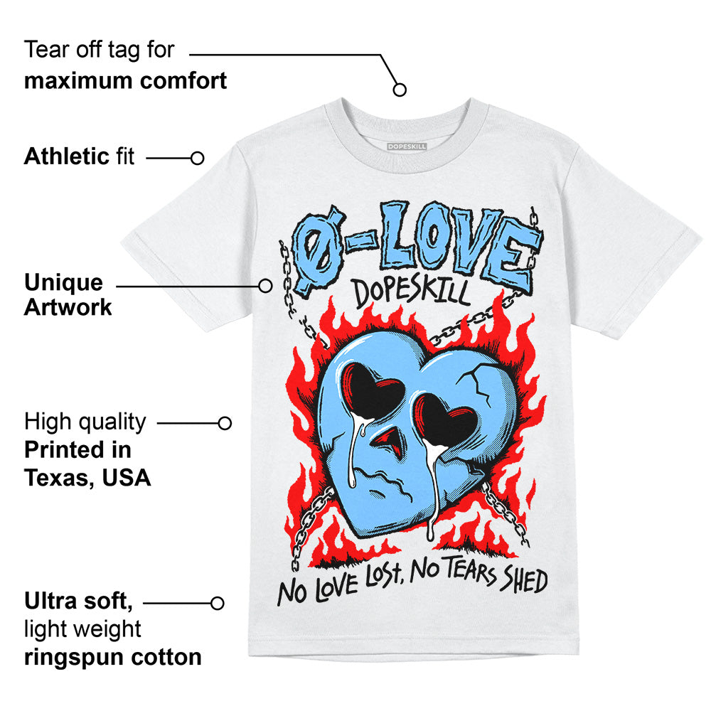 University Blue Collection superstreetwear T-Shirt Crying Heart Graphic