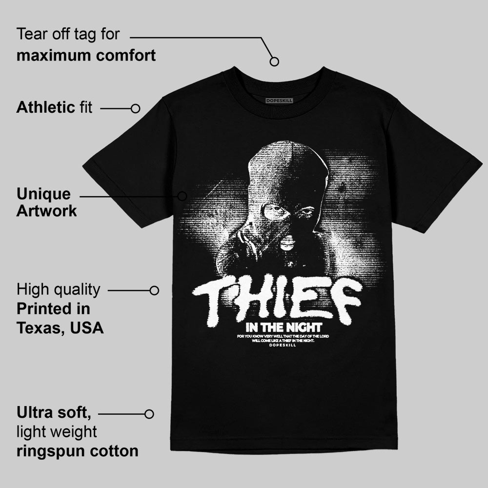 Black and White Collection superstreetwear T-Shirt Thief In The Night Graphic