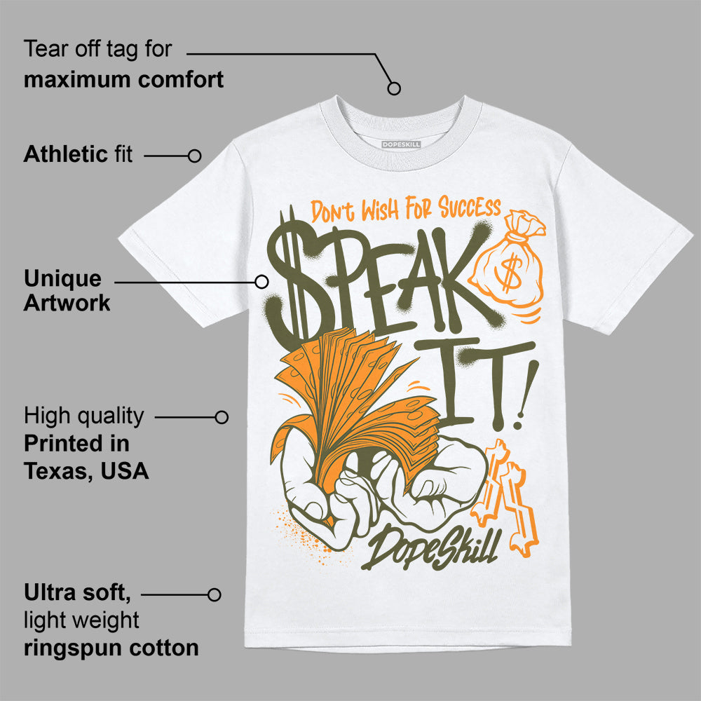 Olive 5s superstreetwear T-Shirt Speak It Graphic