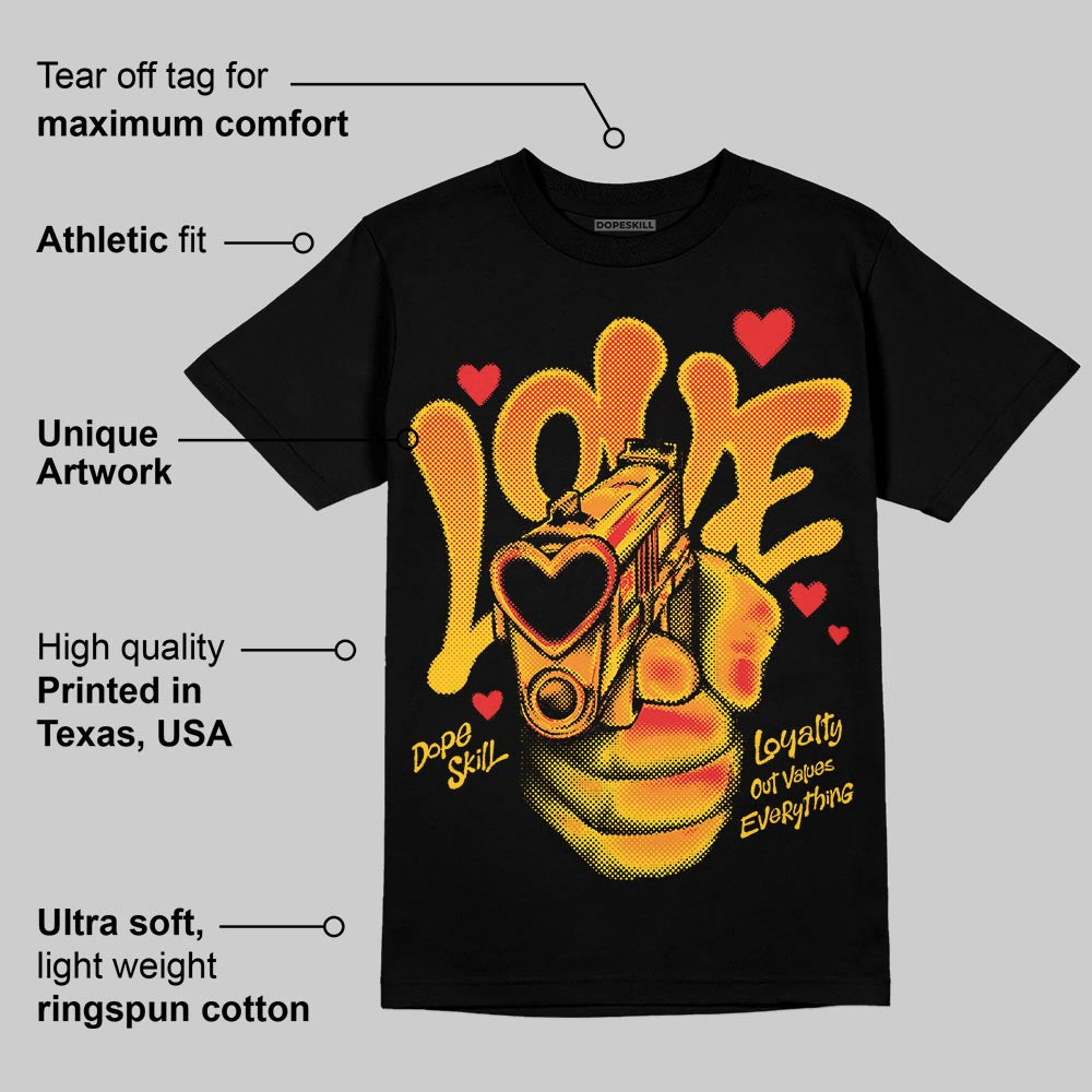 Yellow Collection superstreetwear T-Shirt Love Shot Graphic