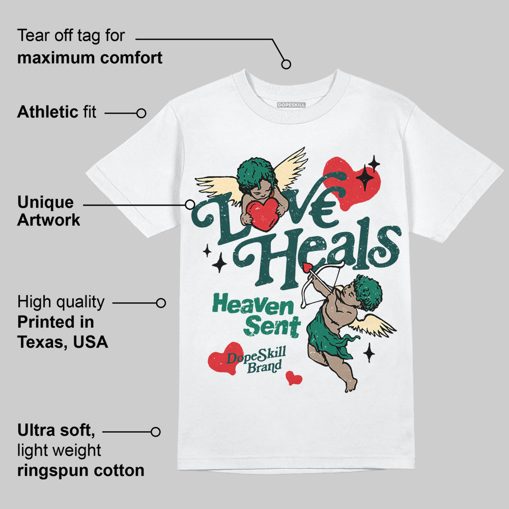 Oxidized Green 4s superstreetwear T-Shirt New Love Heals Graphic