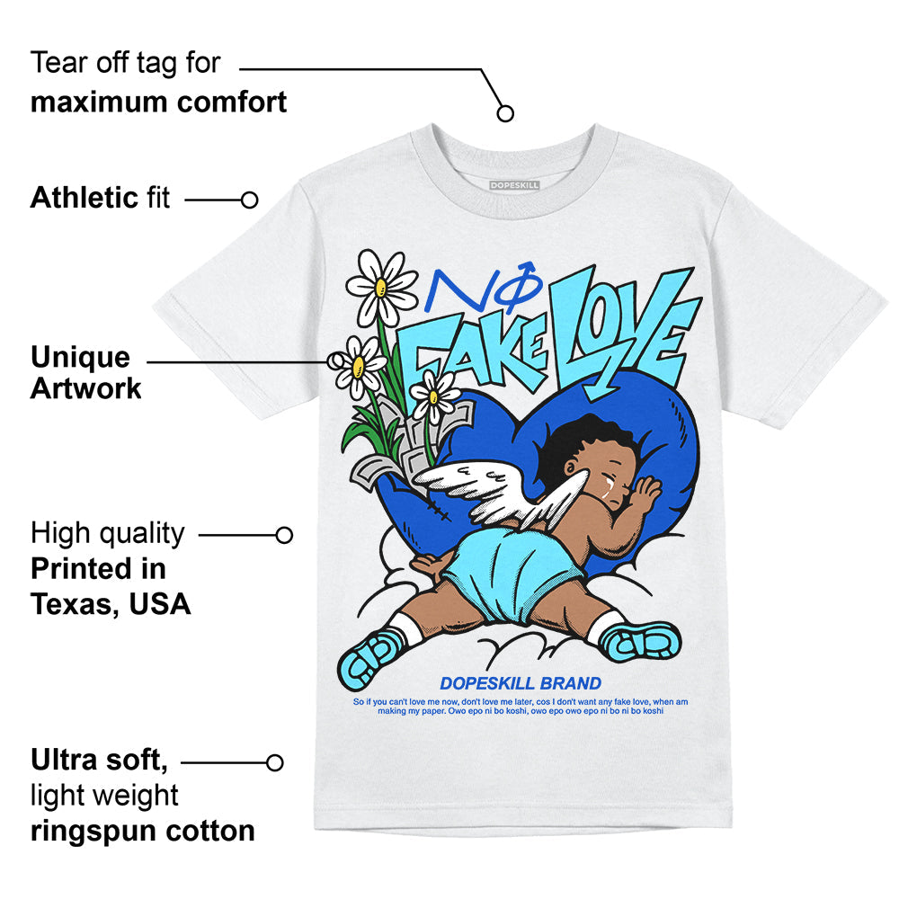 SB Dunk Argon superstreetwear T-Shirt No Fake Love Graphic
