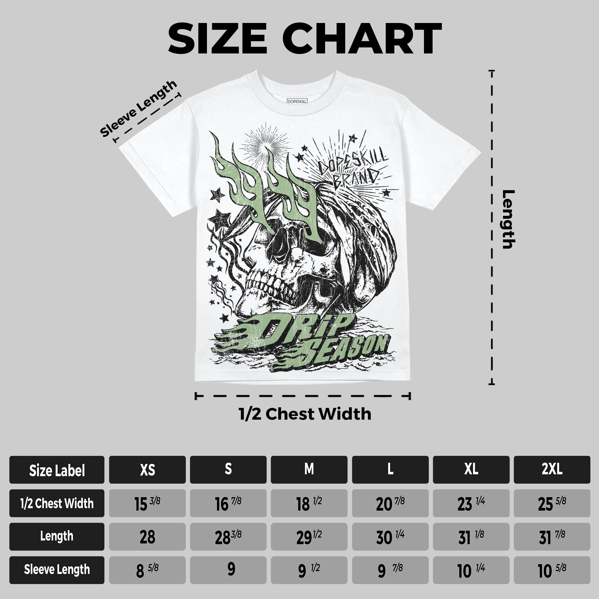 Seafoam 4s superstreetwear Oversize Print T-Shirt Drip Season Graphic