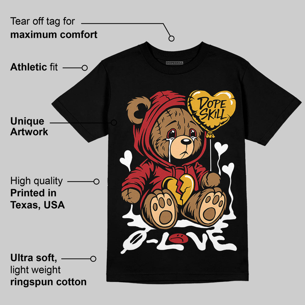 Flu Game 12s superstreetwear T-Shirt Broken Bear Graphic