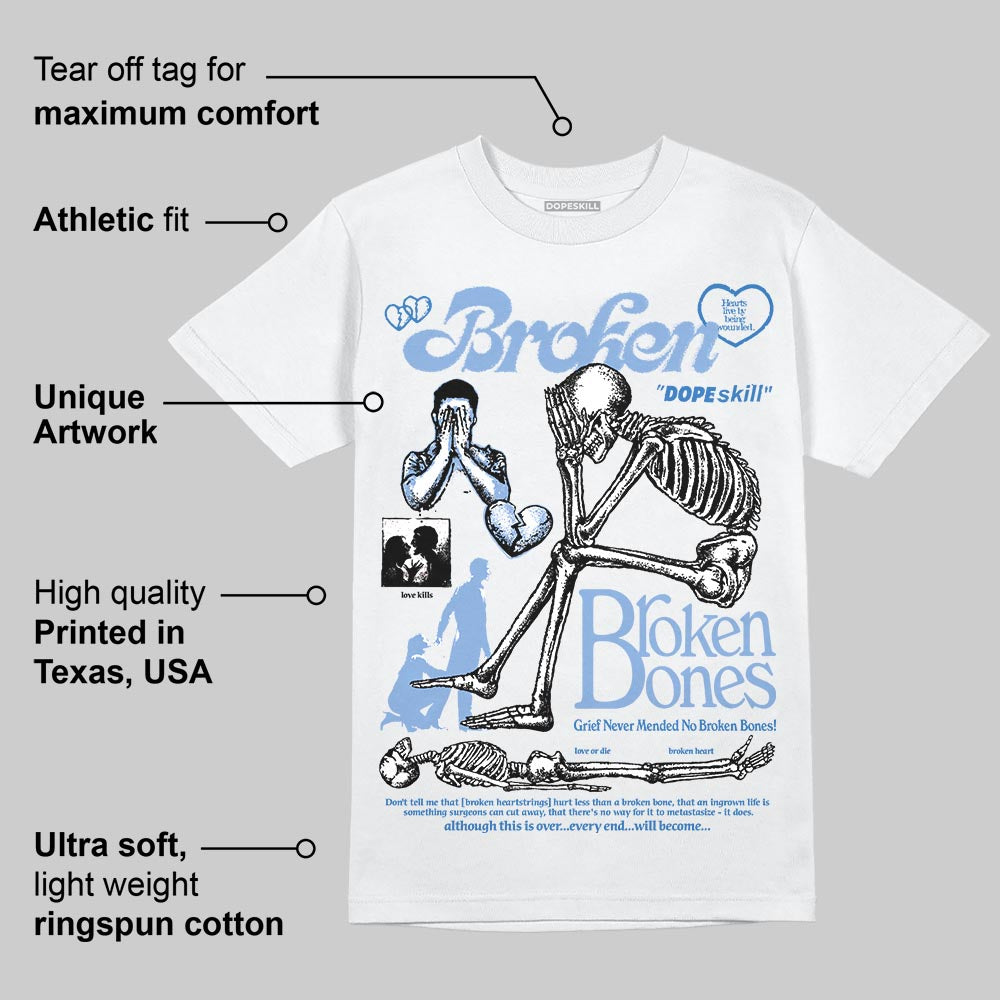 Forget Me Not 4s superstreetwear T-Shirt Broken Bones Graphic