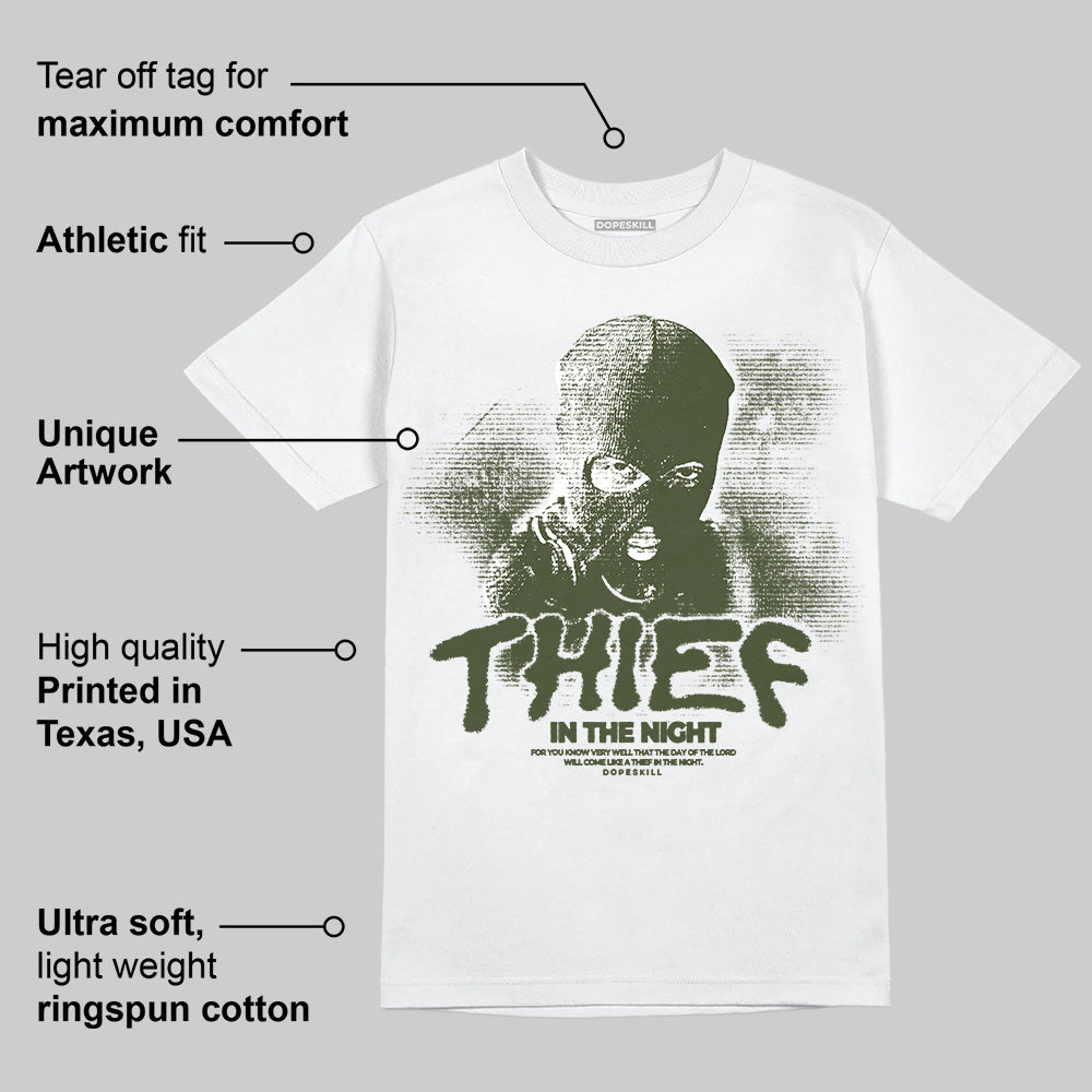 Olive Collection superstreetwear T-Shirt Thief In The Night Graphic