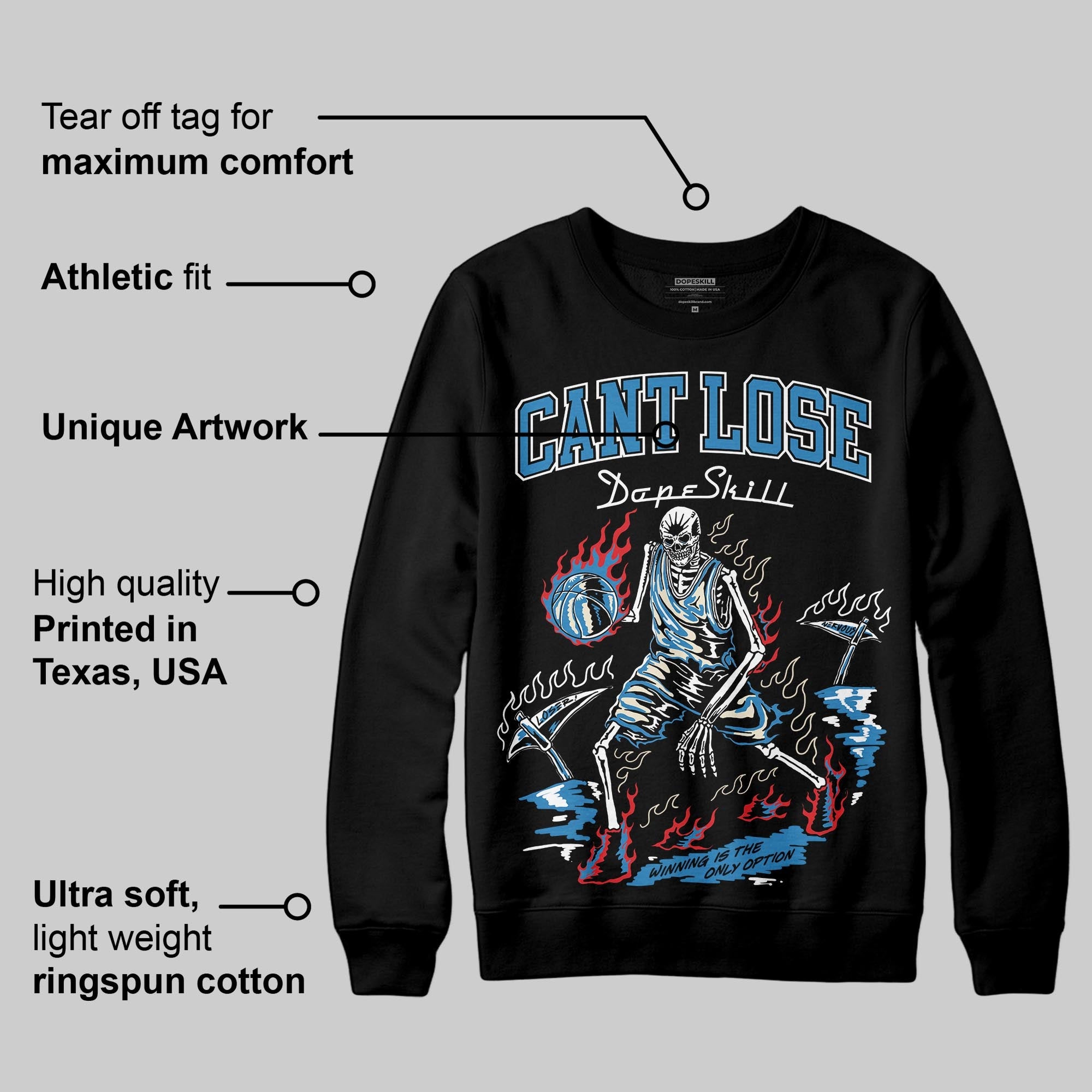 Rare Air 3s superstreetwear Sweatshirt Cant Lose Graphic