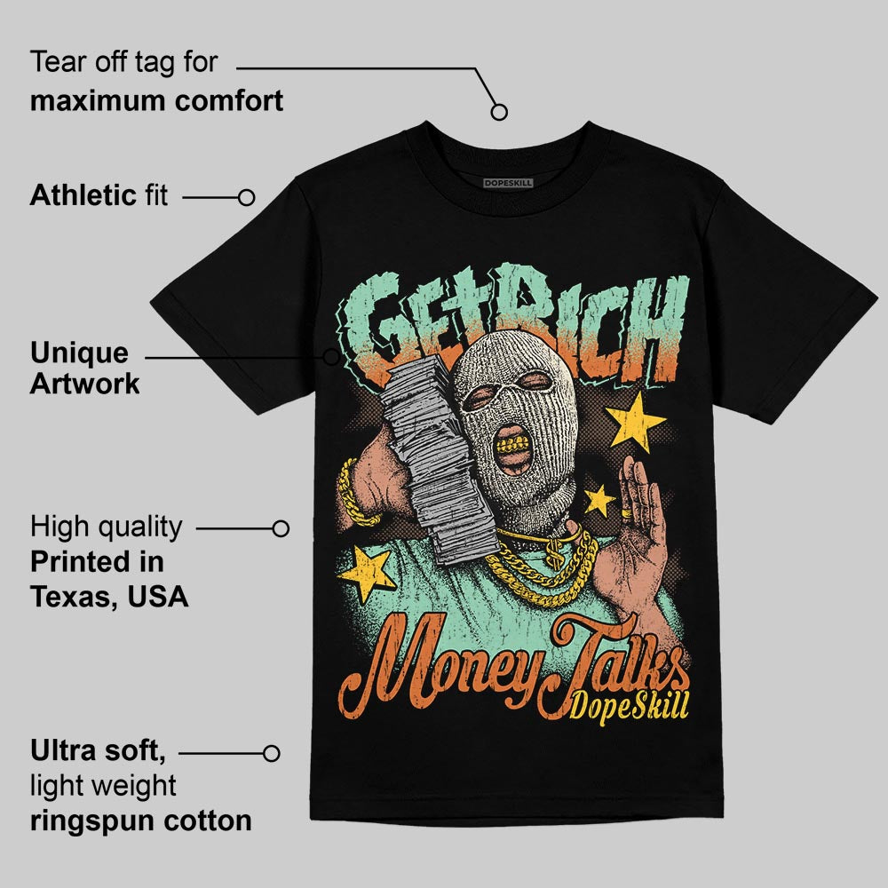 SB Dunk a??Rodeoa?? superstreetwear T-Shirt Get Rich Graphic