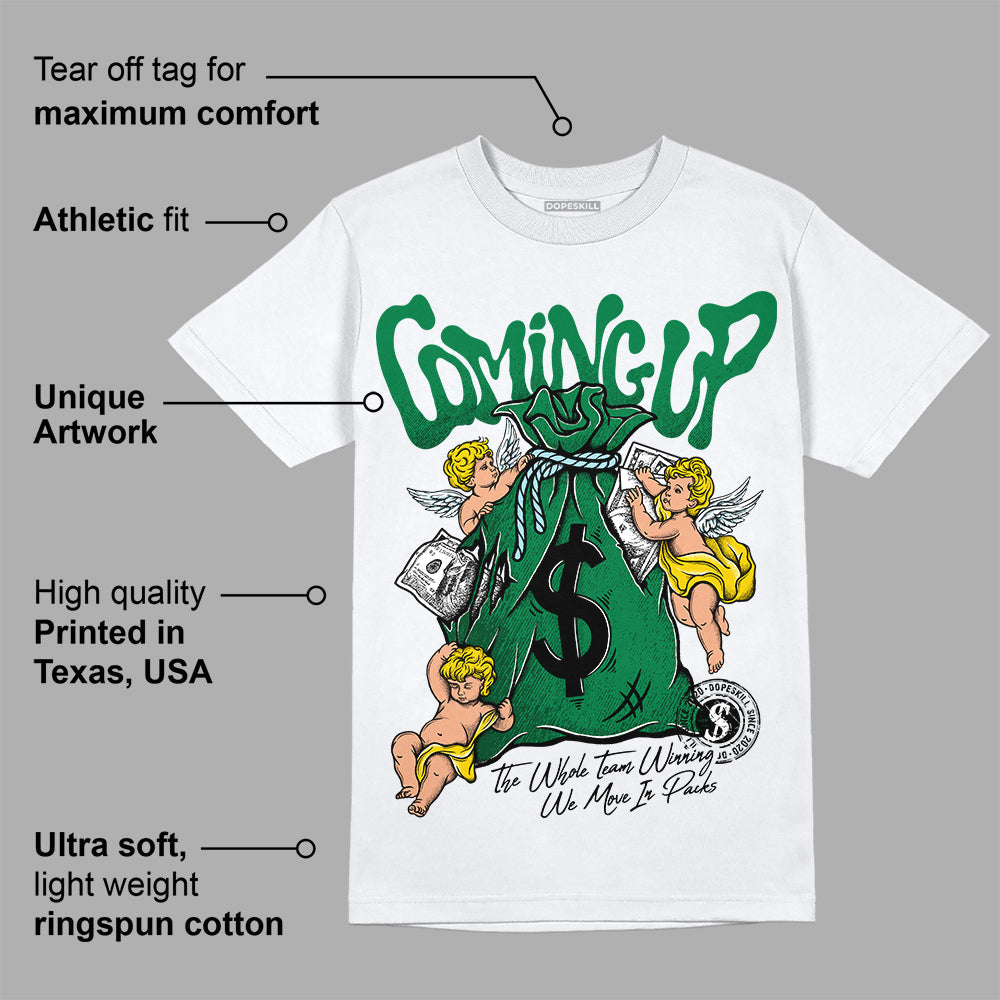 Lucky Green 5s superstreetwear T-Shirt Money Bag Coming Up Graphic