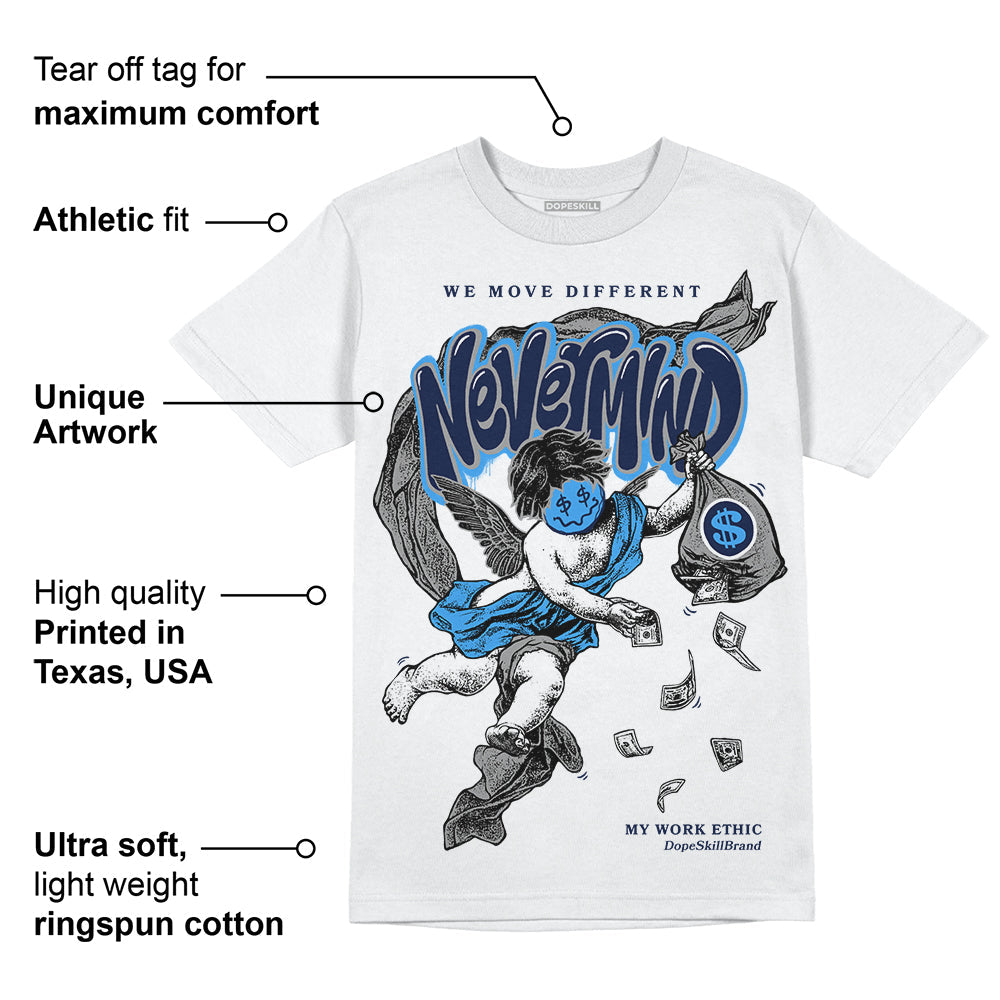 AJ Spizike White Obsidian superstreetwear T-Shirt Nevermind Graphic