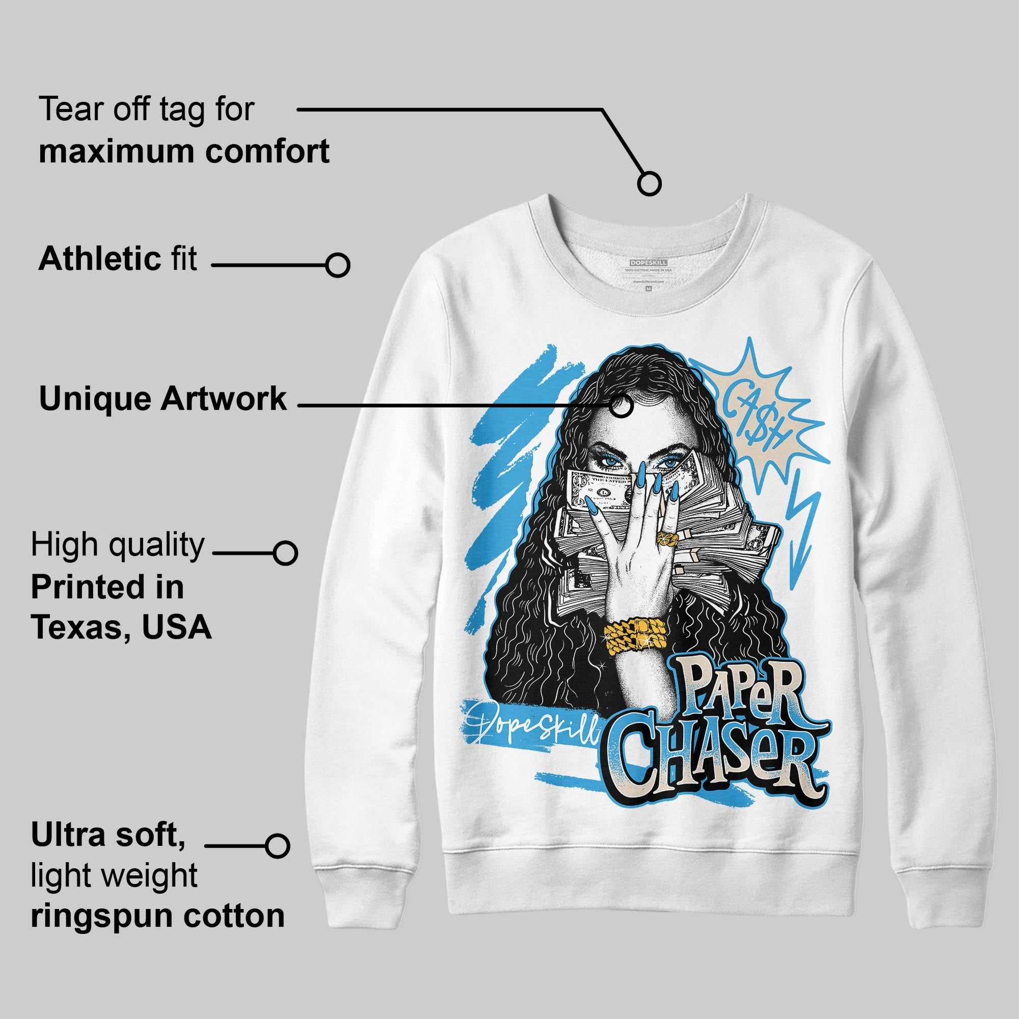 UNC Reimagined 1s superstreetwear Sweatshirt NPC Graphic