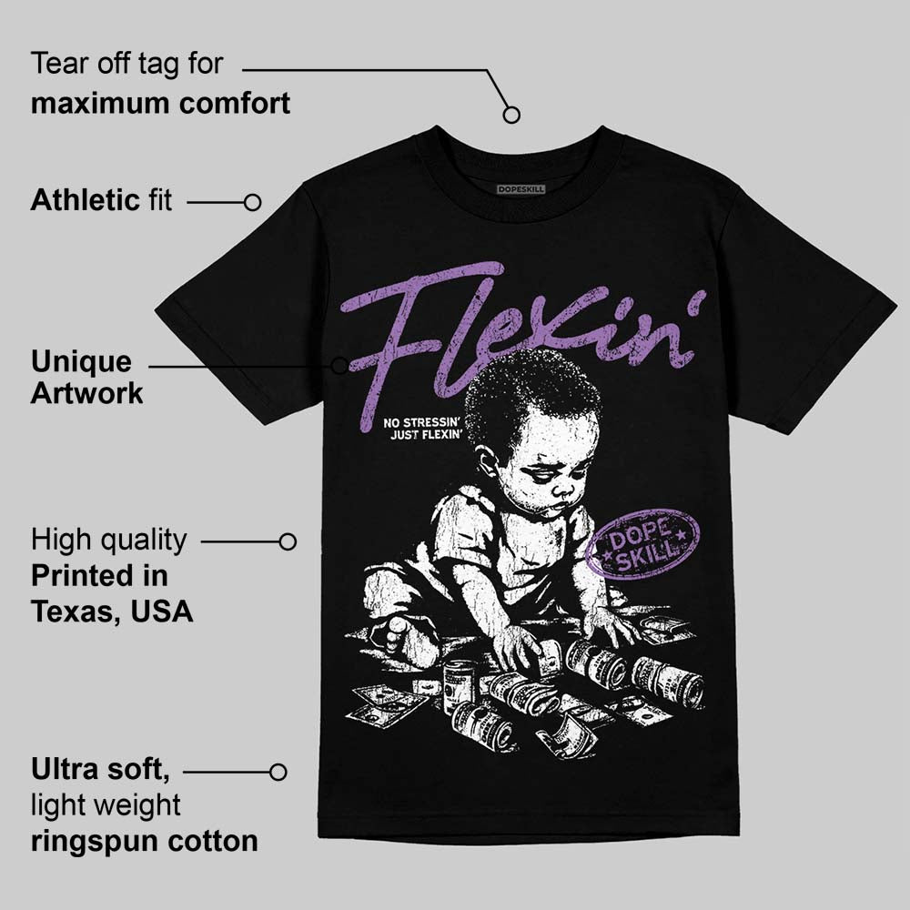 PURPLE Collection superstreetwear T-Shirt Flexin' Graphic