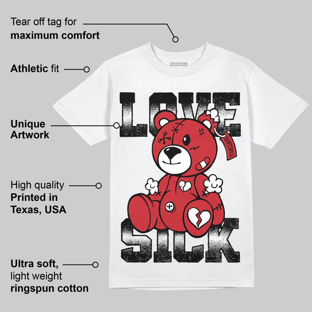 Bred 11s superstreetwear T-Shirt Love Sick Graphic