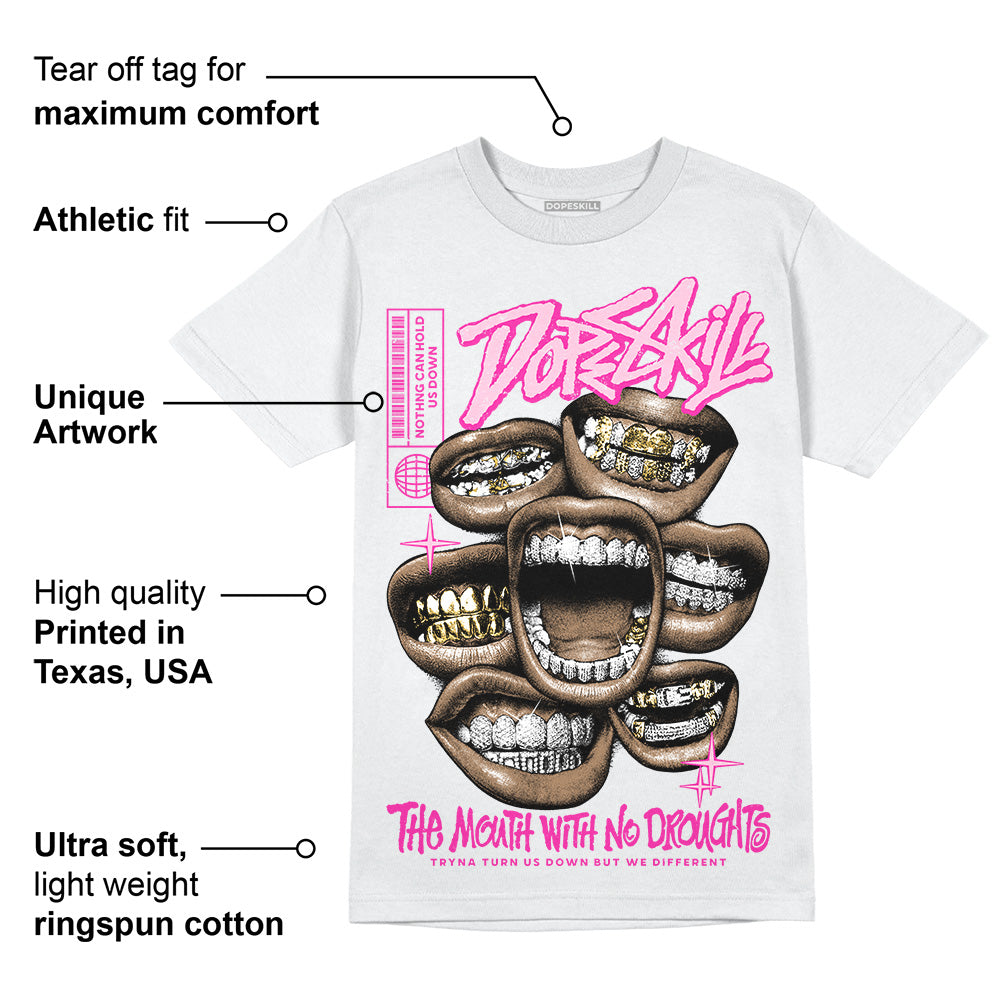 Triple Pink Dunk superstreetwear T-Shirt The Mouth With No Droughts Graphic