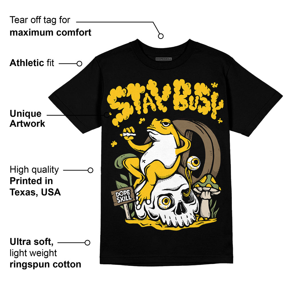 Yellow Collection superstreetwear T-Shirt Stay Busy Graphic