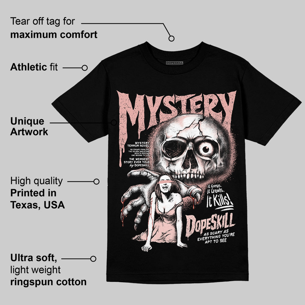 Leather Curb Glitter Pale Pink superstreetwear T-Shirt Mystery Ghostly Grasp Graphic