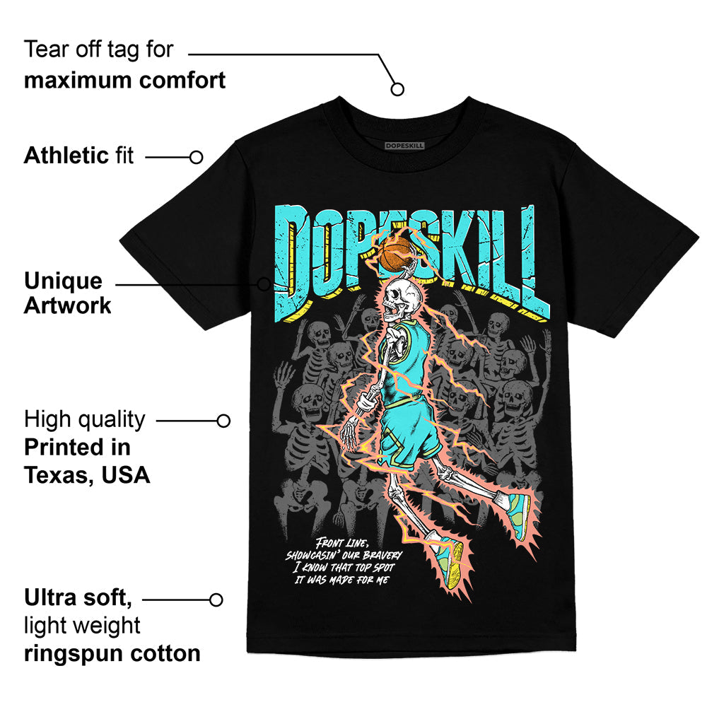 Cyan Burst 9060 superstreetwear T-Shirt Thunder Dunk Graphic