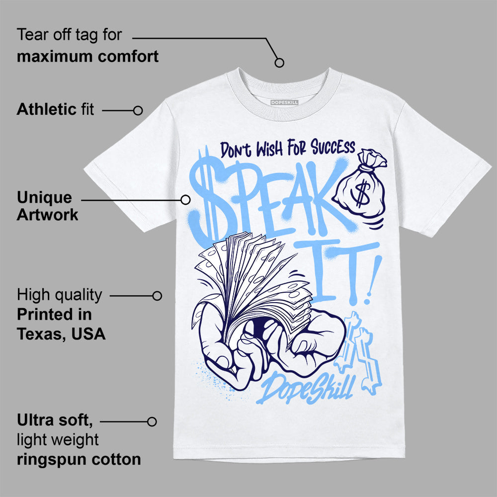 Powder Blue 9s superstreetwear T-Shirt Speak It Graphic