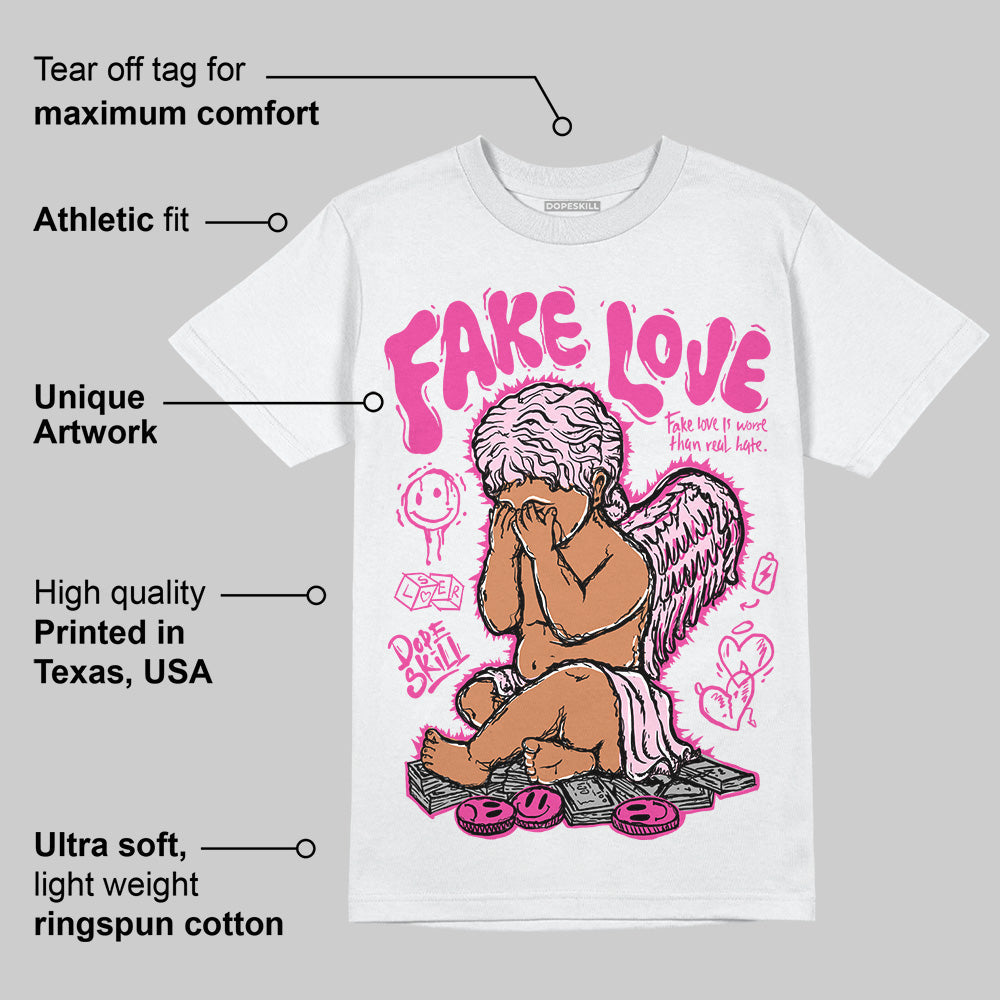 Triple Pink Dunk superstreetwear T-Shirt False Love Graphic