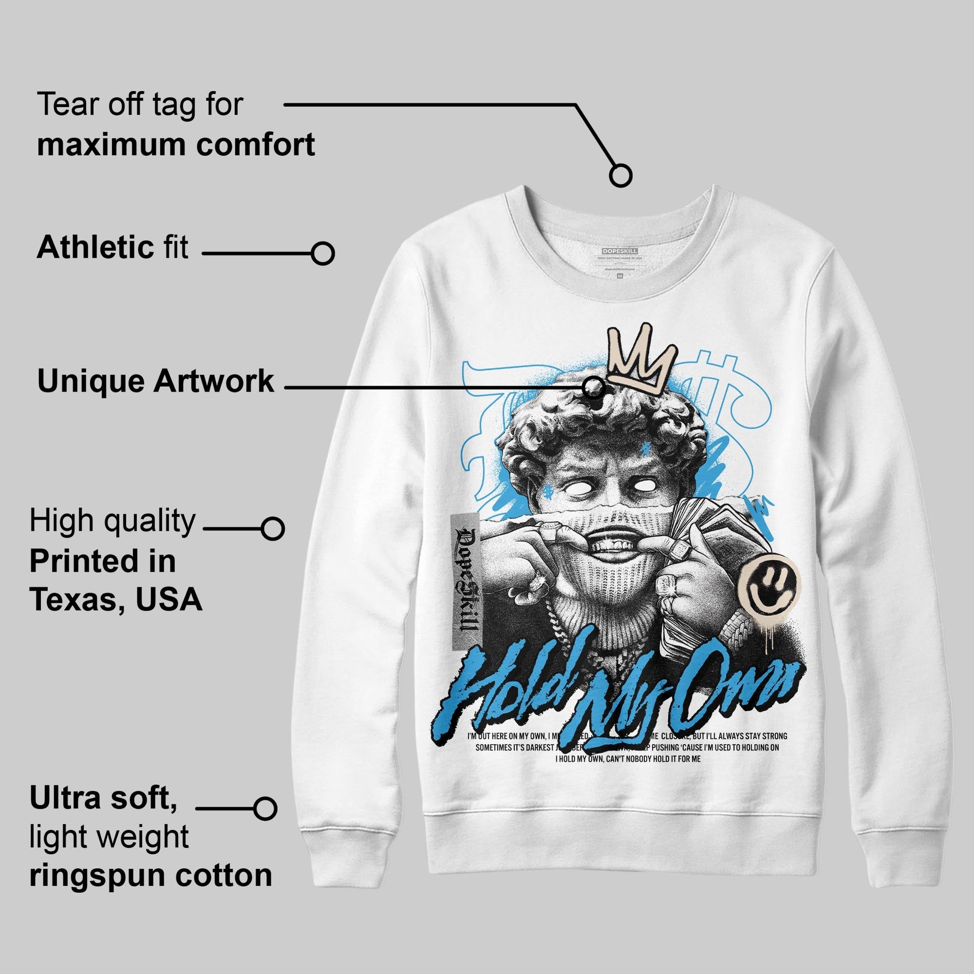 UNC Reimagined 1s superstreetwear Sweatshirt In My Way Graphic