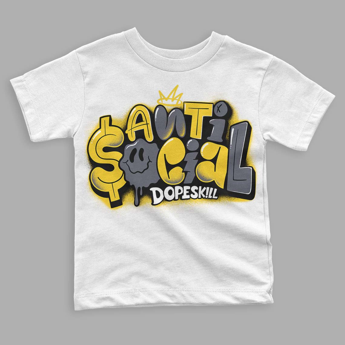 Lightning 4s superstreetwear Toddler Kids T-shirt Anti Social Graphic