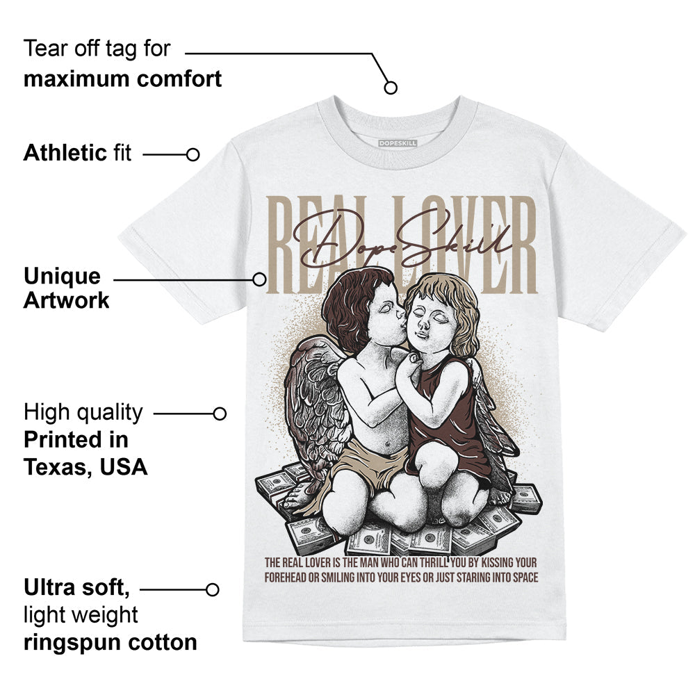 Latte 1s superstreetwear T-Shirt Real Lover Graphic