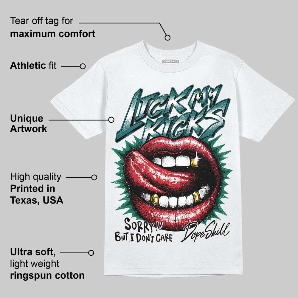 Gel 1130 White Dark Neptune superstreetwear T-Shirt Lick My Kicks Graphic