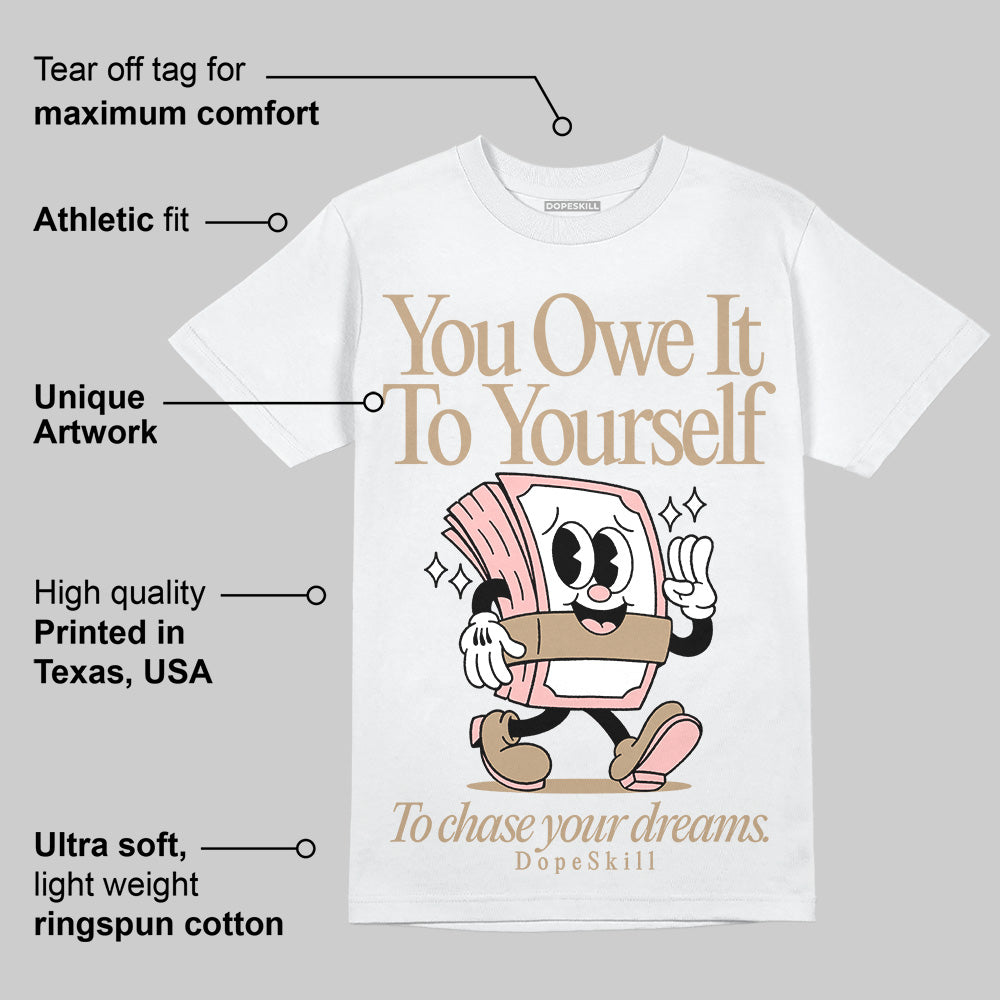 AIR FORCE 1 LINEN superstreetwear T-Shirt Owe It To Yourself Graphic